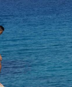 Sprung ins Meer - Cala Llombards Mallorca (2)