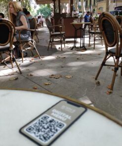 Palma - Pandemie Distanzregeln Gastronomie QR-Code