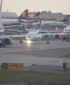Lufthansa am Newark Airport