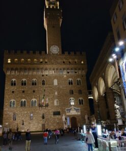 Florenz - Piazza della Signoria bei Nacht